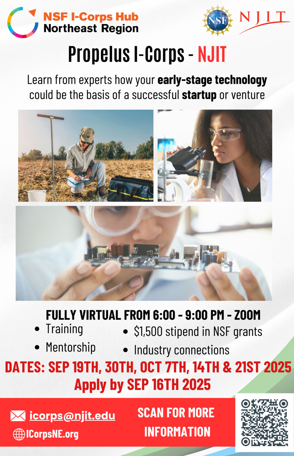 Research scientists at NJIT