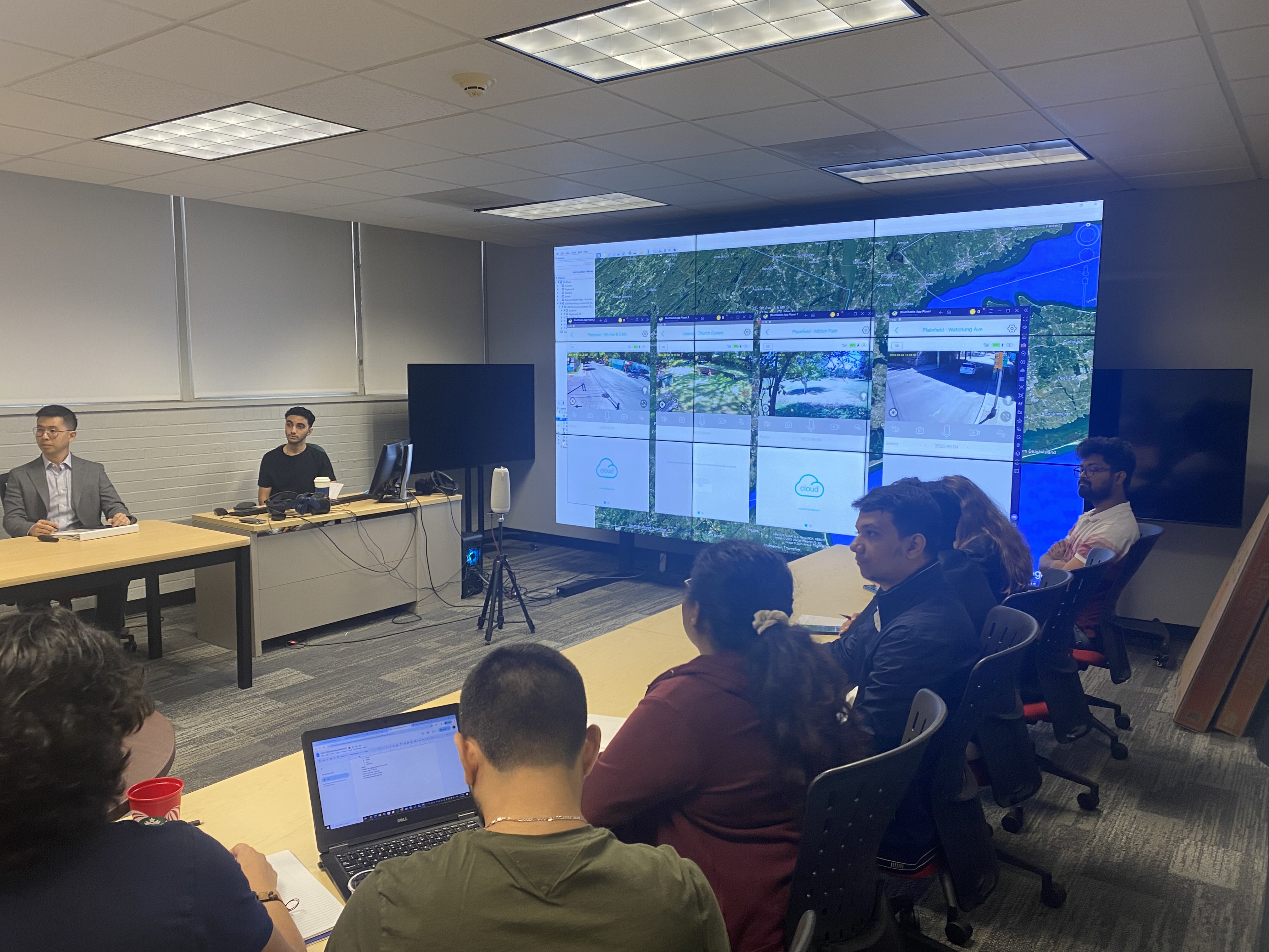 OEM Hazard Mitigation Unit visit at NJIT CNR