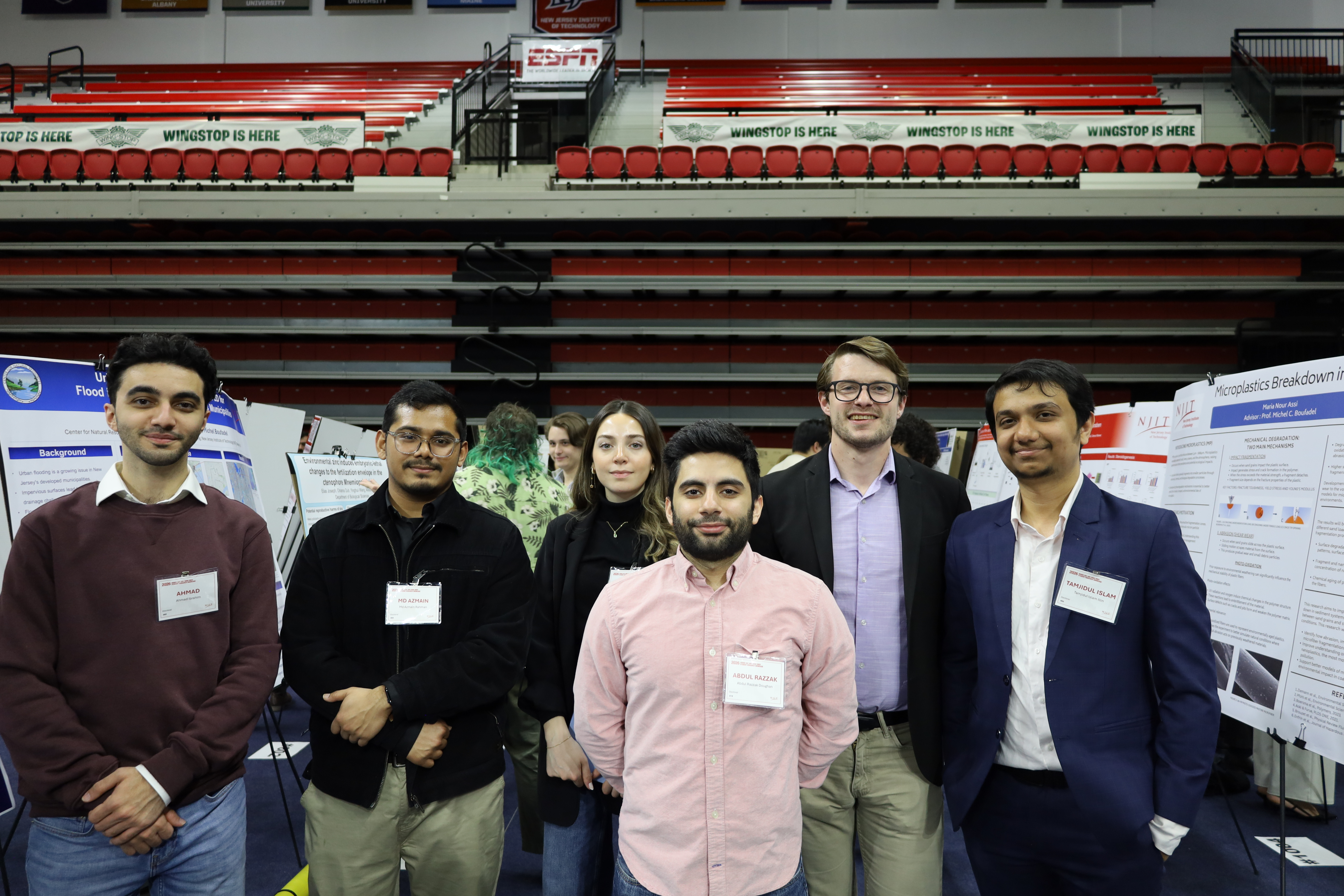 CNR student researchers at the Dana Knox Student Research Showcase