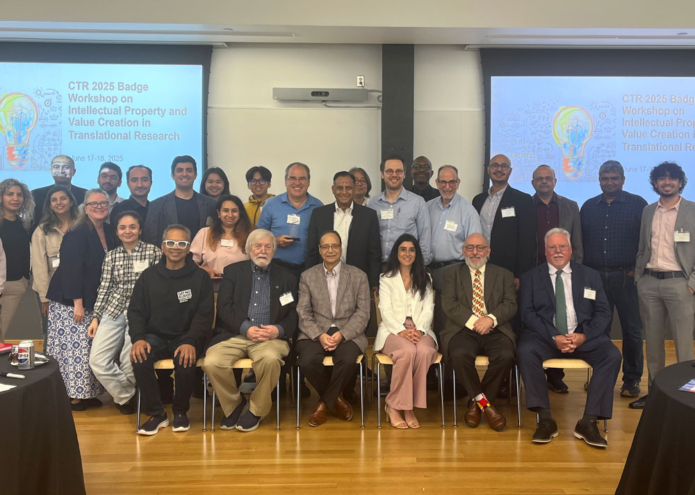 Group pictures of professors and students at NJIT