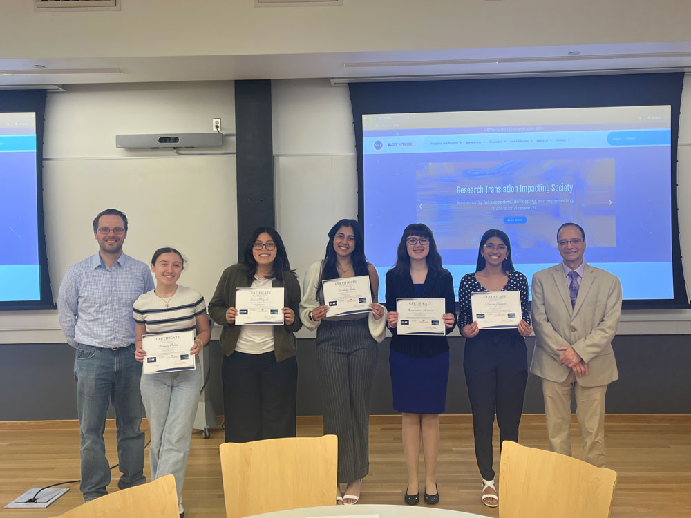 Students and Professors Certificate Awardees