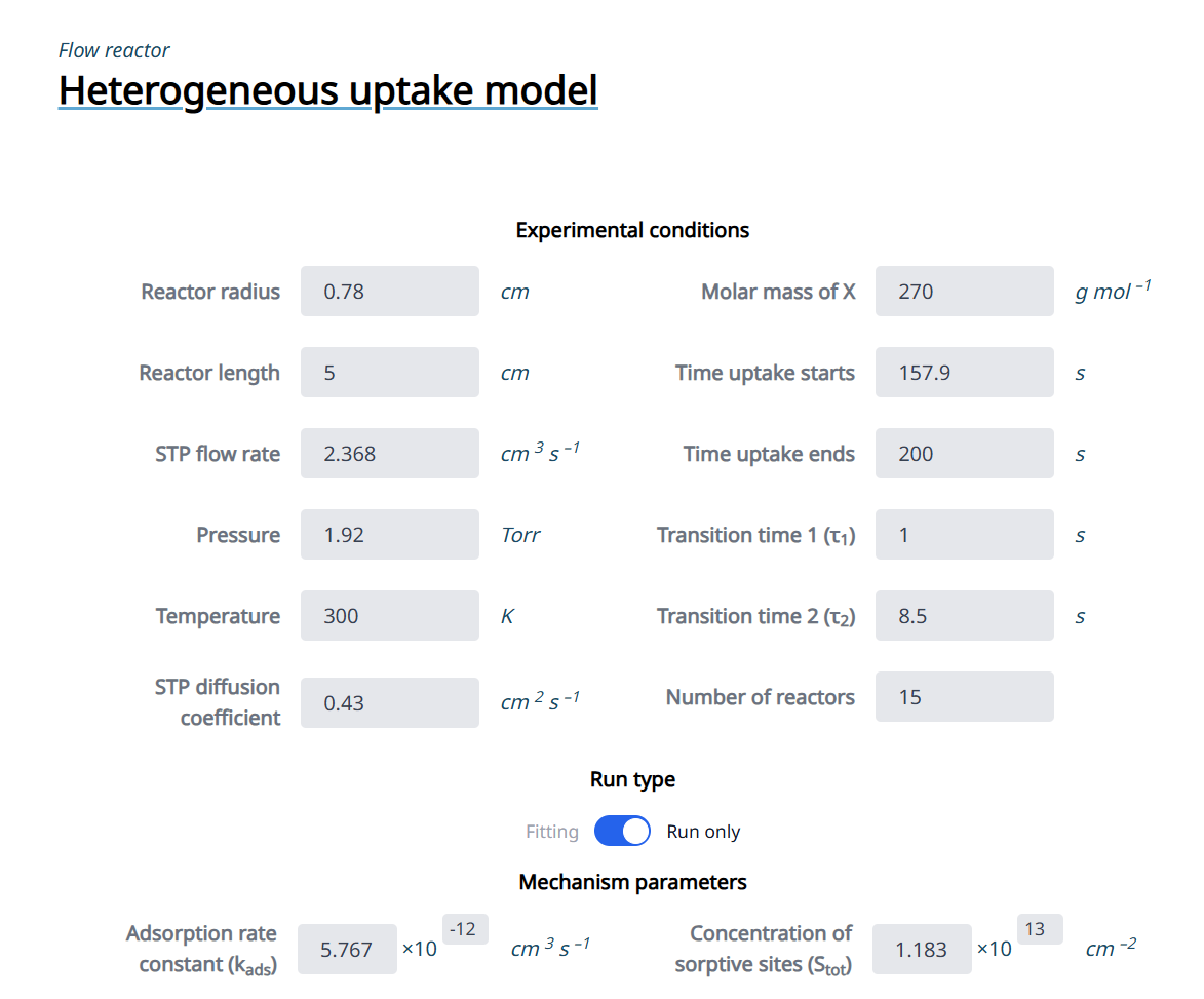 Heterogeneous uptake